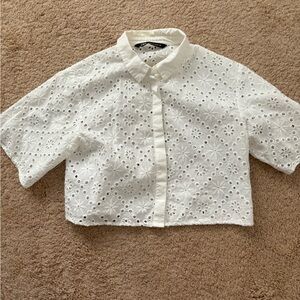 Zara cropped top.